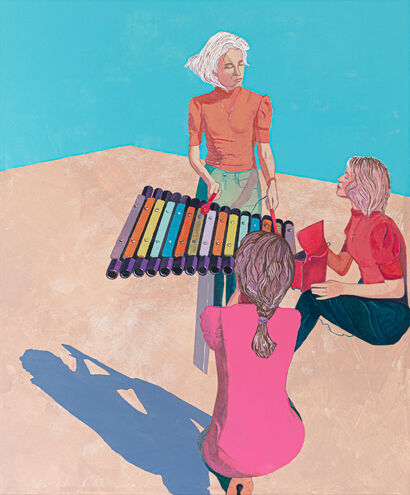 ALICJA MARIA - a Paint Artowrk by Savina Capecci